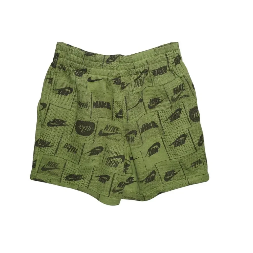 Nike Kids Green Logo Print Shorts Toddler 3T